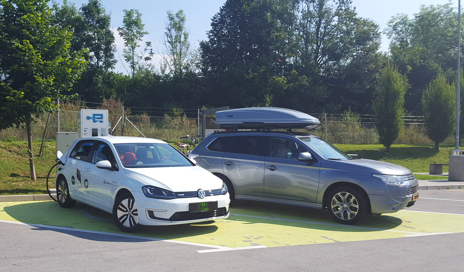 charging egolf on fast charger