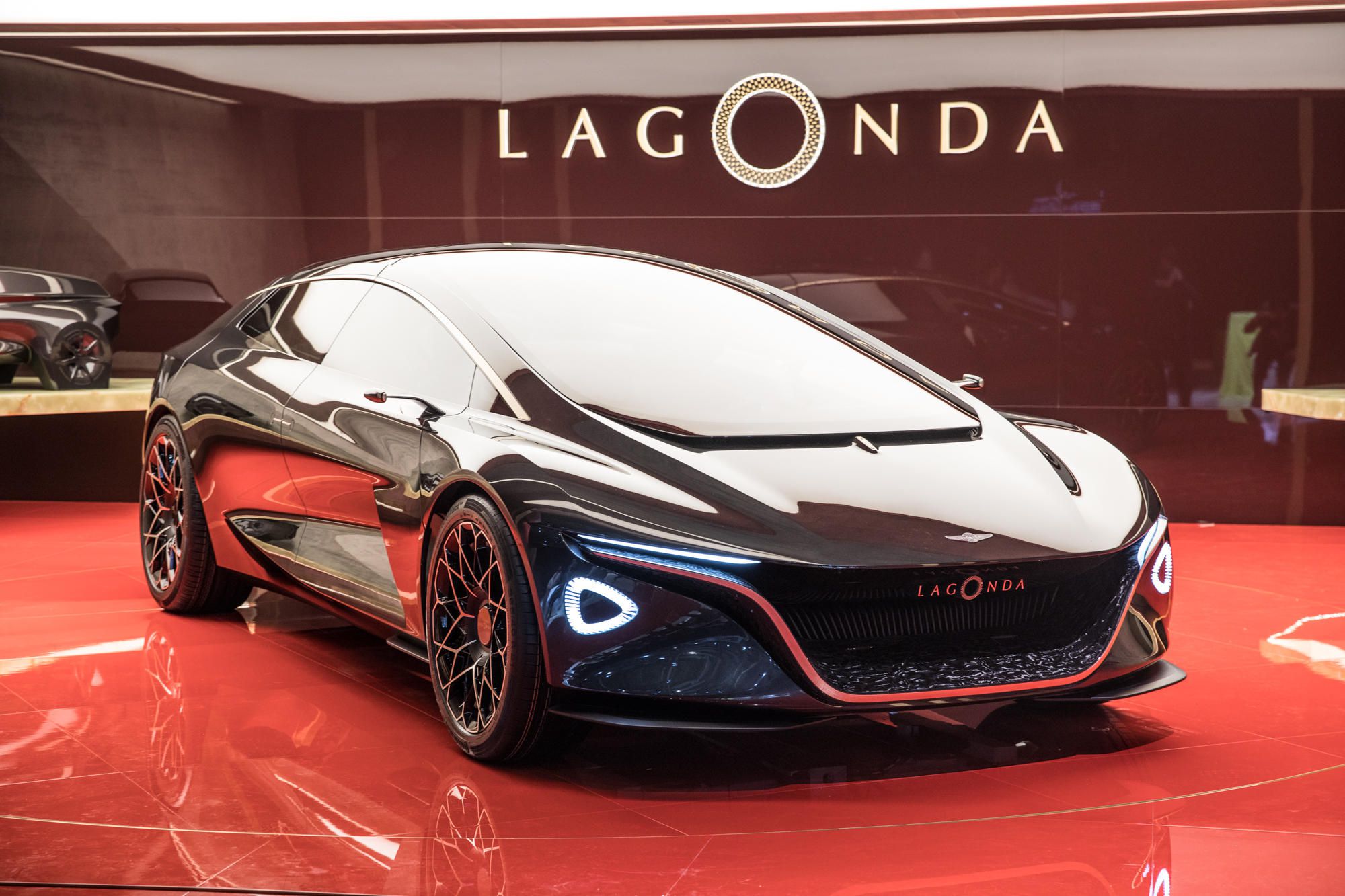 Aston Martin Lagonda Autonomous Electric Supercar Concept shown at